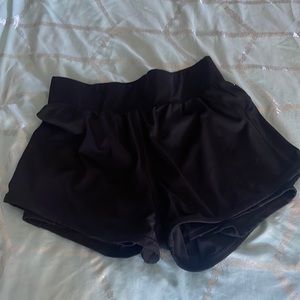 Fabletics black workout shorts